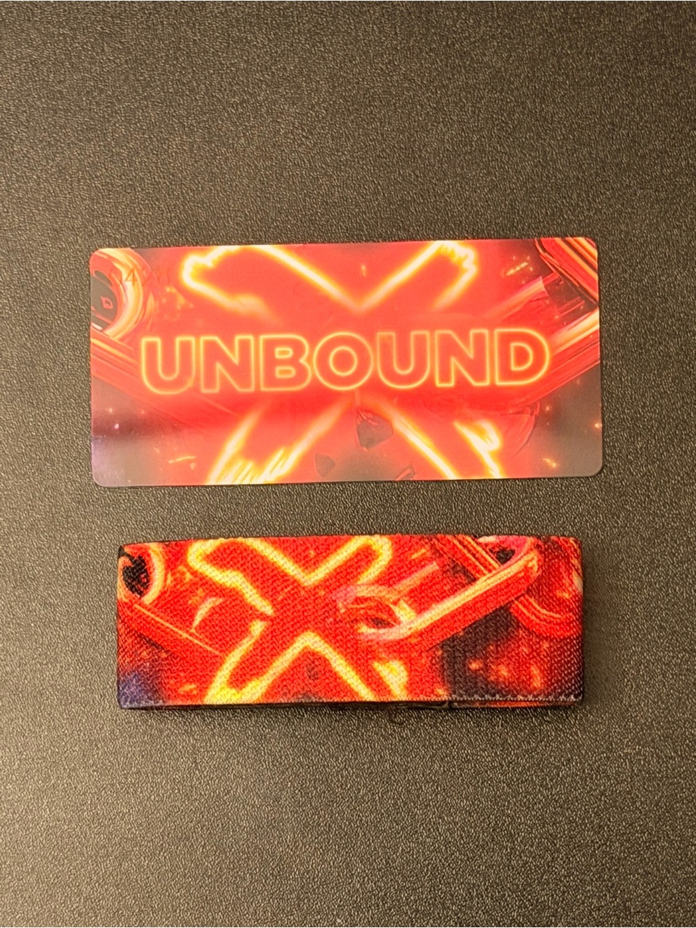 OOS SUPER RARE LUMI ZOX ‘Unbound’ *CUSTOM XS* Fabric Wristband #0428